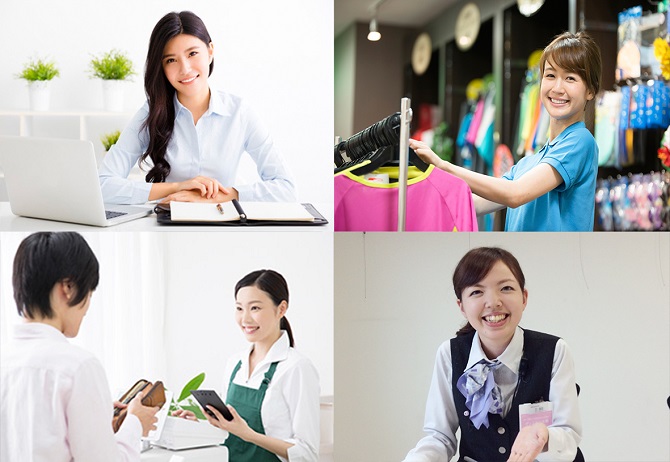 1.全社員が販売経験者！